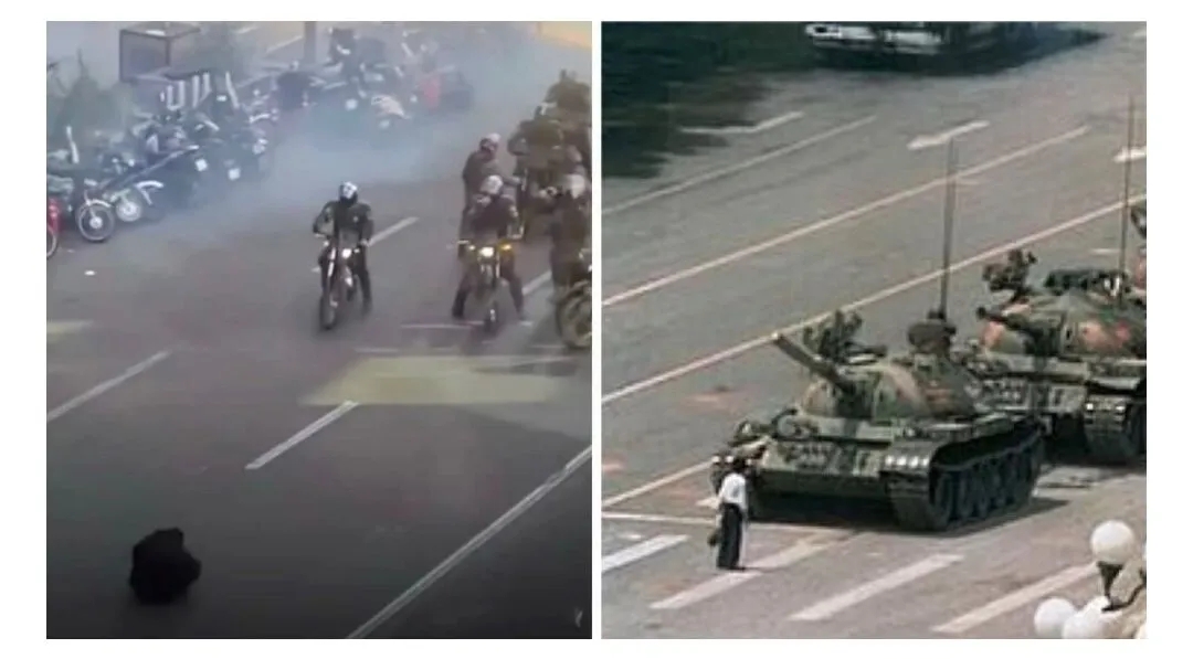 VIDEO Mossadul se implică activ pe teren în protestele de amploare din Iran: momentul „Tiananmen” se reia, după o filmare cu o persoană care înfruntă motociclişti ai Poliţiei