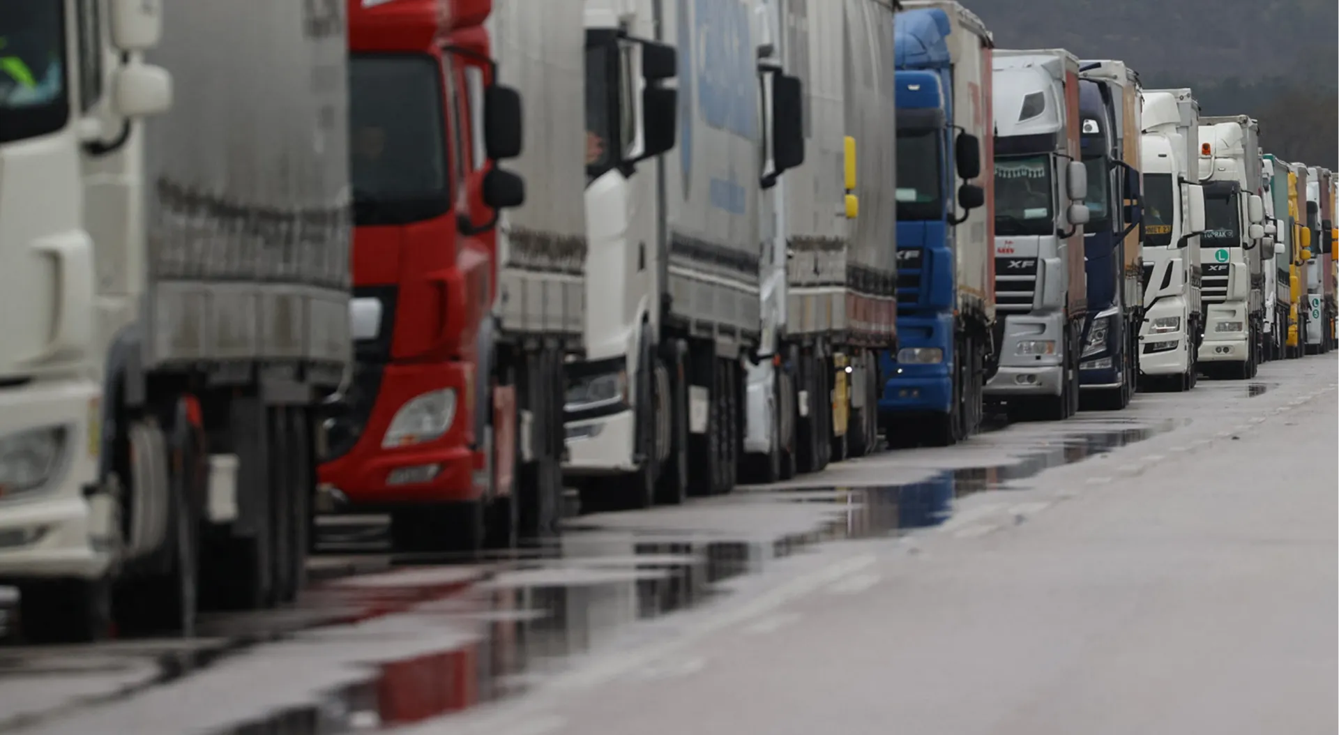Blocaj de până la 85 de kilometri pe Autostrada Transsiberiană