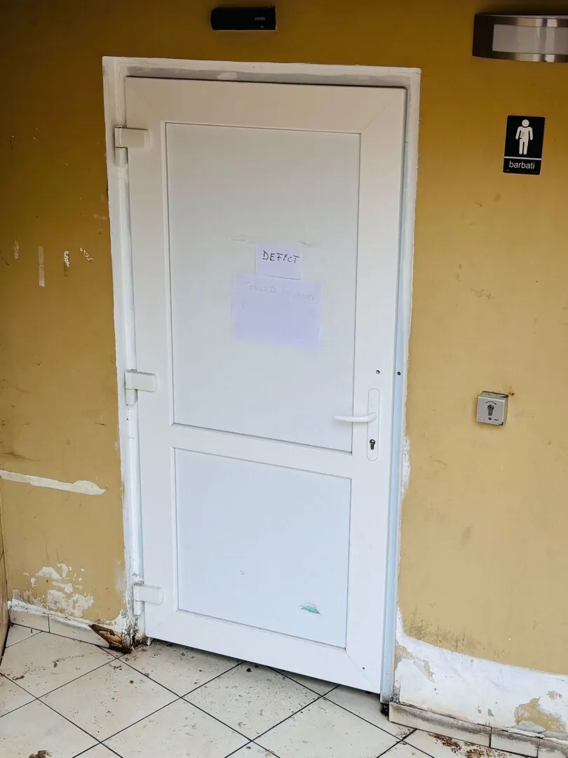 Cadoul lui Fritz pentru timișoreni de 1 Decembrie: WC public închis în centrul orașului, unde trec zeci de mii de oameni