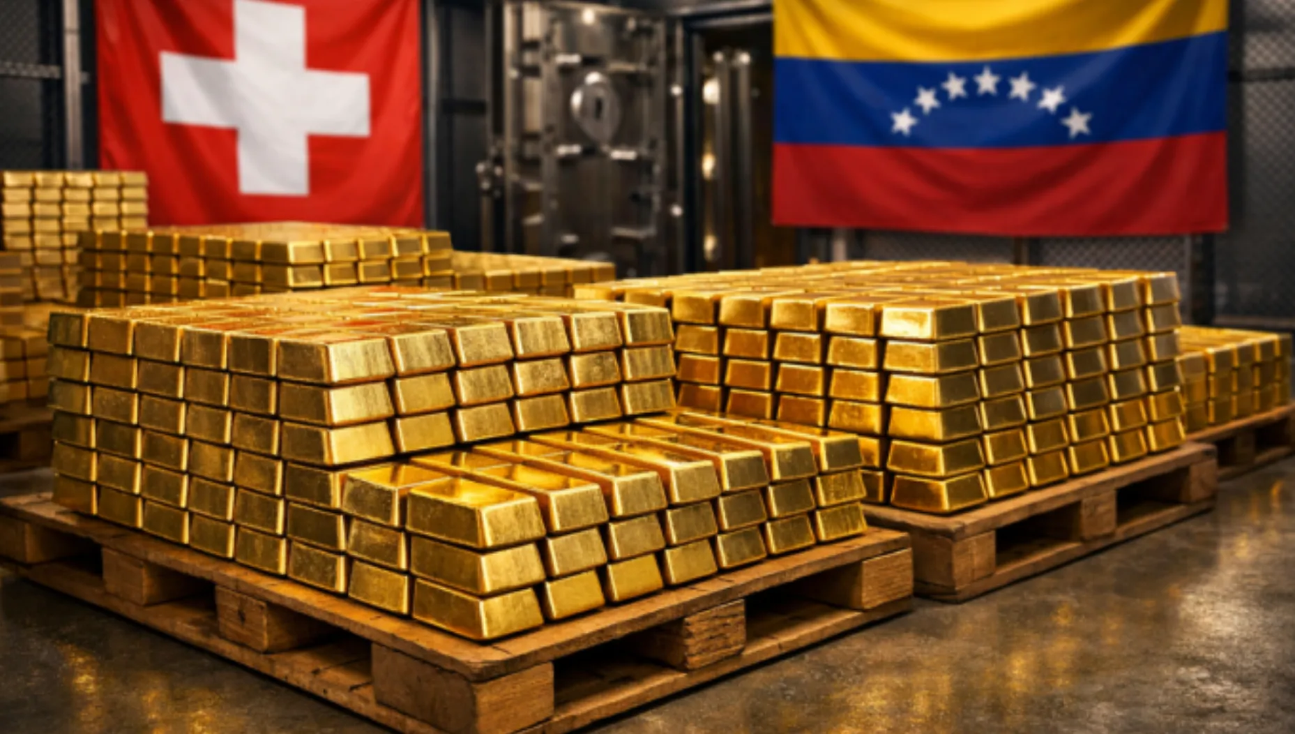 Venezuela a transportat în secret o cantitate impresionantă de aur în Elveția. Care era planul lui Maduro