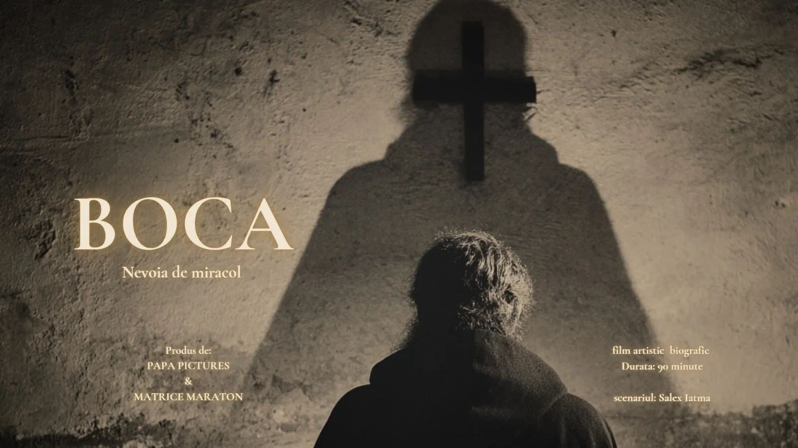 'Boca. Nevoia de miracol'. Când se va lansa filmul despre viața 'Sfântului Ardealului'