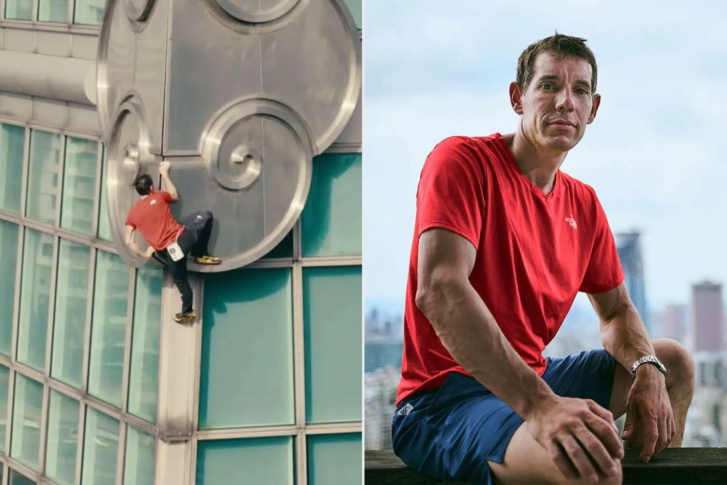 VIDEO Escaladare la limita imposibilului: Un alpinist american a ajuns în vârful unui zgârie-nori de 508 metri, fără frânghii sau echipament