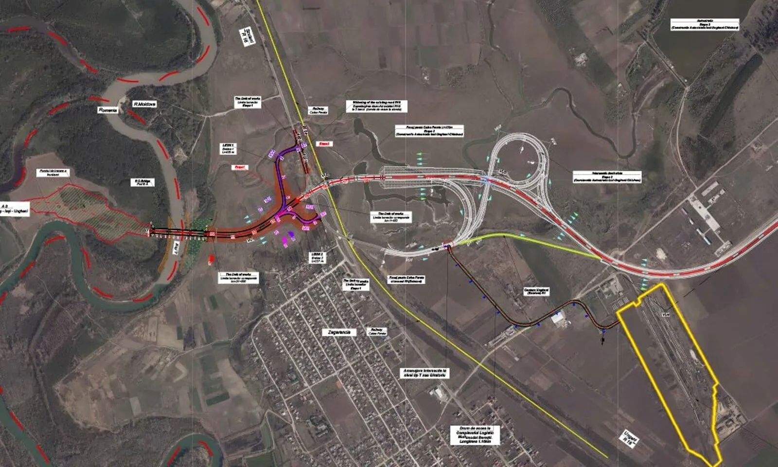 Autostrada Unirii trece Prutul - România construiește primii kilometri de autostradă în Republica Moldova