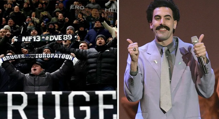 VIDEO Trei suporteri ai echipei FC Bruges, condamnaţi la închisoare în Kazahstan după ce s-au deghizat în Borat