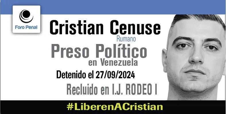 Un român, tatăl a doi copii, era deținut politic în Venezuela: Mersese ca turist și a fost arestat fără nicio dovadă. Căderea lui Maduro l-a scăpat din pușcărie