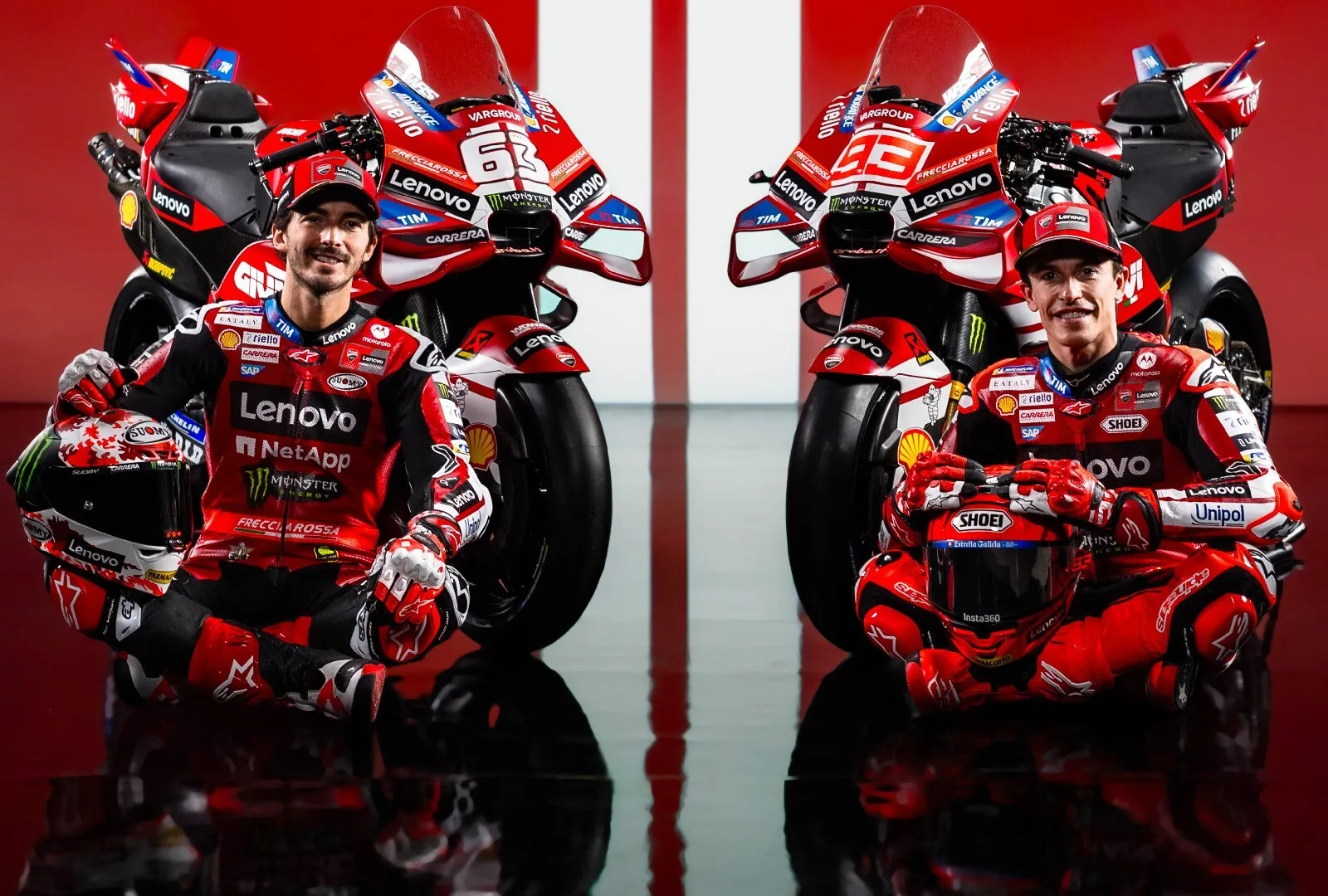 FOTO Ducati își prezintă noul design. Echipa campioană în MotoGP, la 100 de ani de la înființarea mărcii