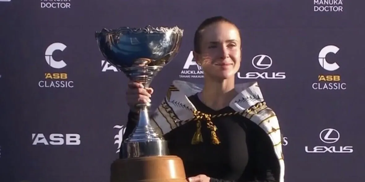 Elina Svitolina, campioană la Auckland