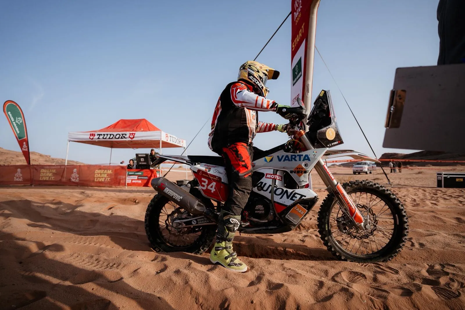 Emanuel Gyenes, locul 40 în etapa a şaptea la Dakar