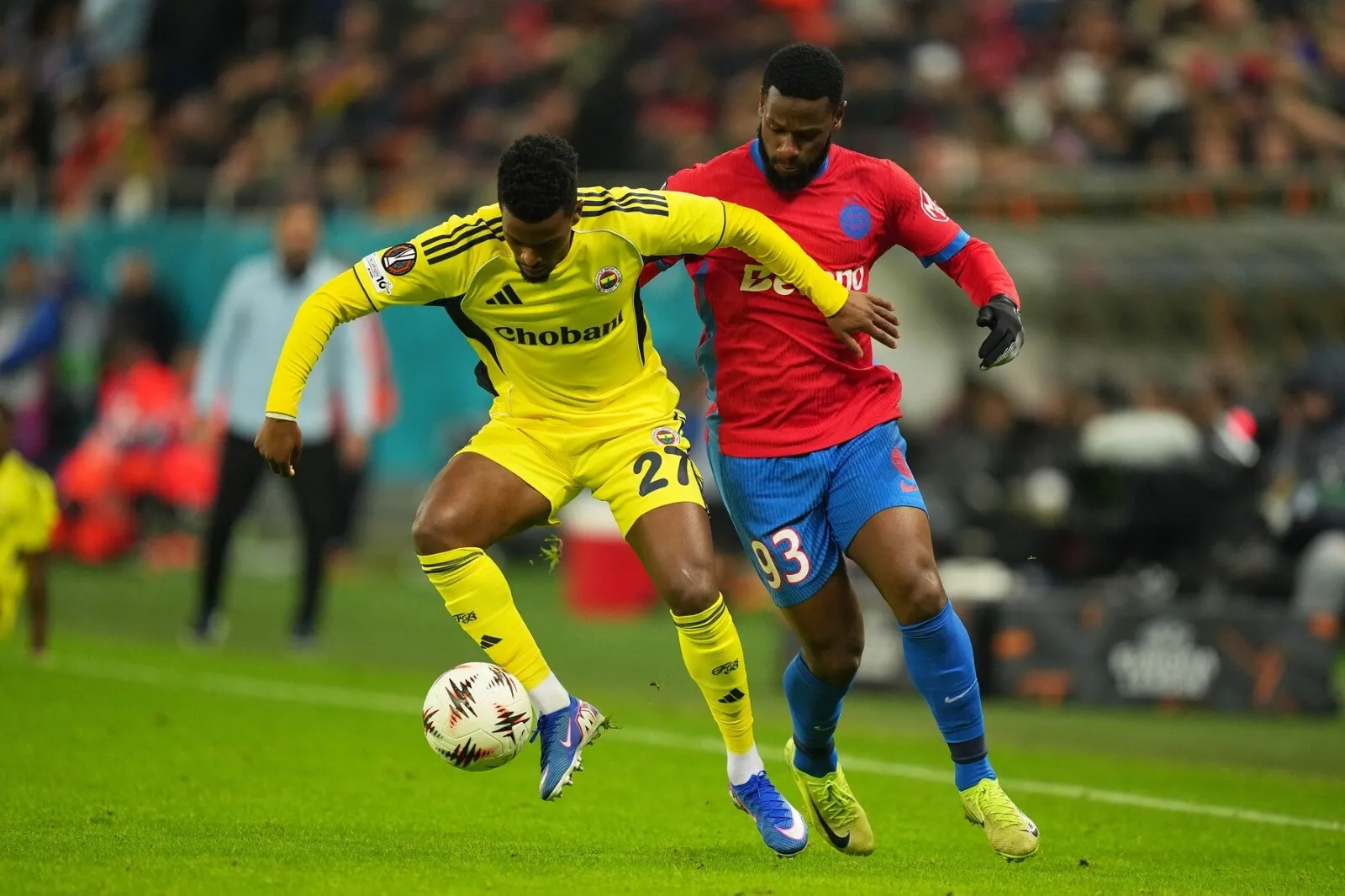 Sancţiuni de peste 18.000 de lei anunţate de Jandarmerie, după meciul FCSB – Fenerbahce