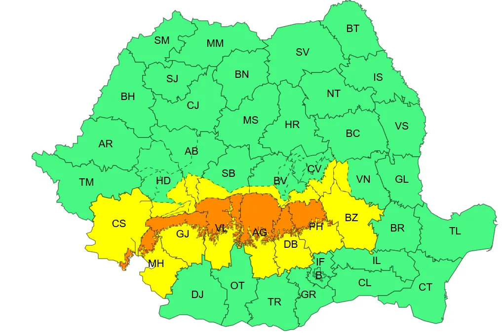 harta cod portocaliu harta cod portocaliu