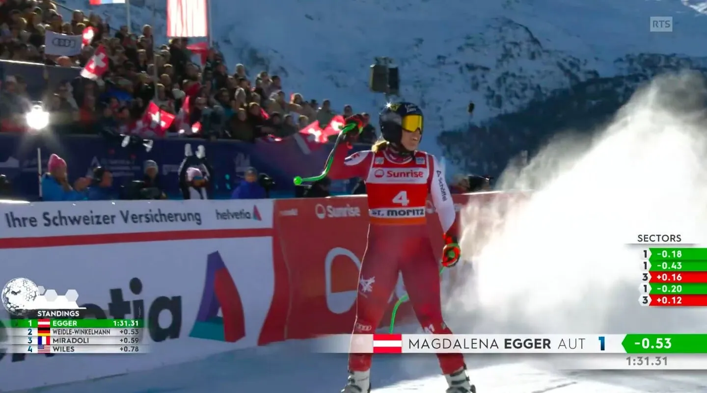 Magdalena Egger, evacuată cu elicopterul după o căzătură în proba de coborâre de la Zauchensee