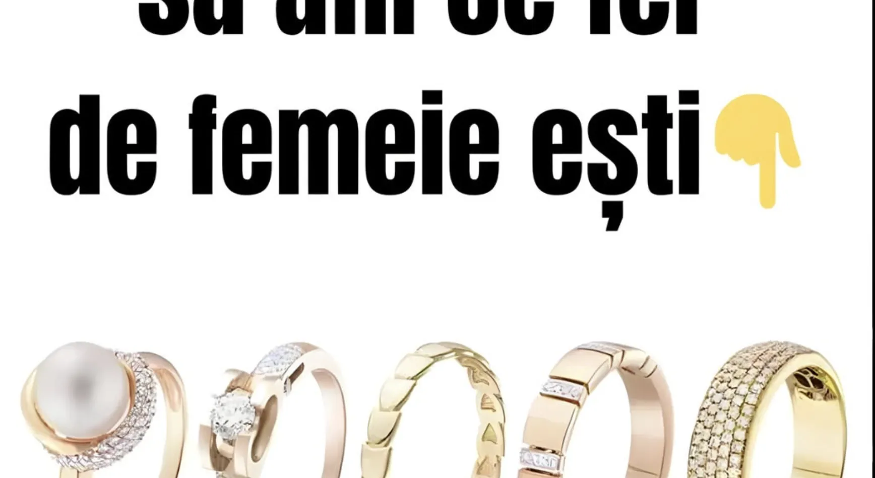 Inelul preferat poate dezvălui ce fel de femeie ești