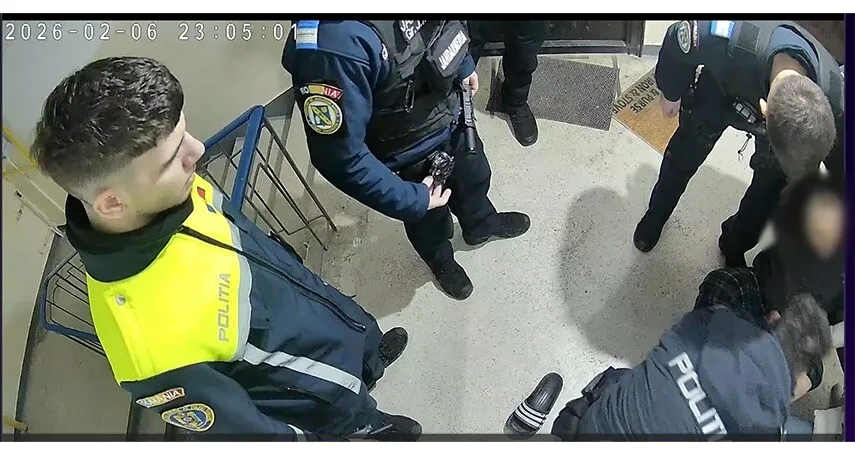 VIDEO Polițiști atacați în timpul unei intervenții la Constanța: forțele de ordine au folosit Taserul