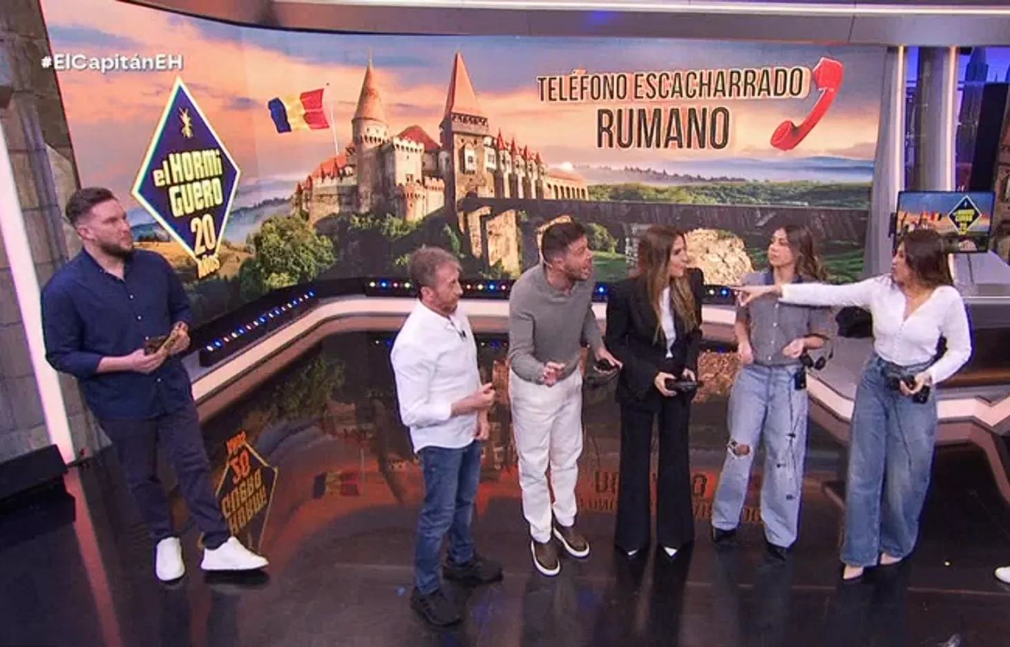 VIDEO Moment viral în limba română, în direct la o televiziune spaniolă: Fotbalist celebru, 'nimicit' de cuvintele românești