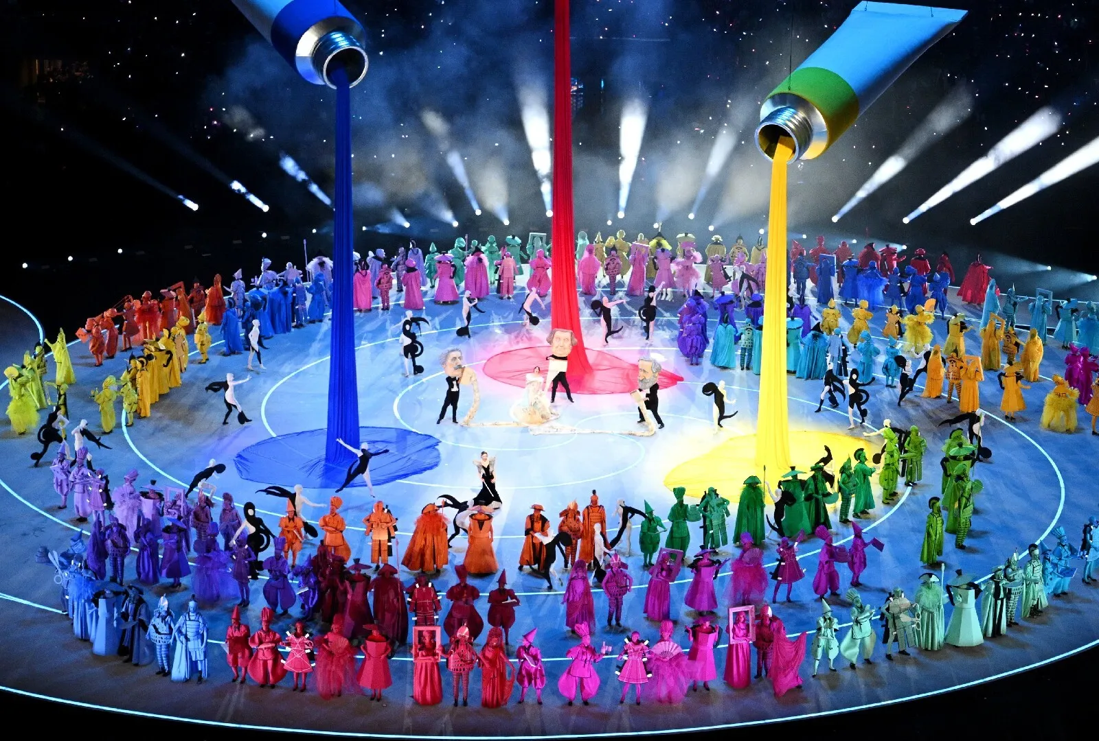 Imagini spectaculoase. Ceremonia de deschidere a Jocurilor Olimpice de la Milano-Cortina