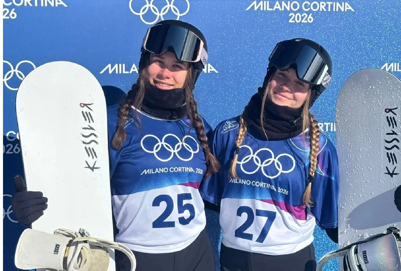 Tricolorele la snowboard cross: Kata Mandel - locul 24, Henrietta Bartalis - locul 31