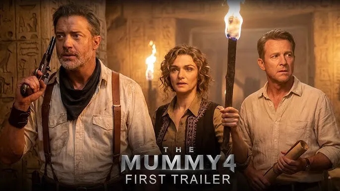 Brendan Fraser și Rachel Weisz revin oficial în 'The Mummy 4'. Filmul va fi lansat în 2028