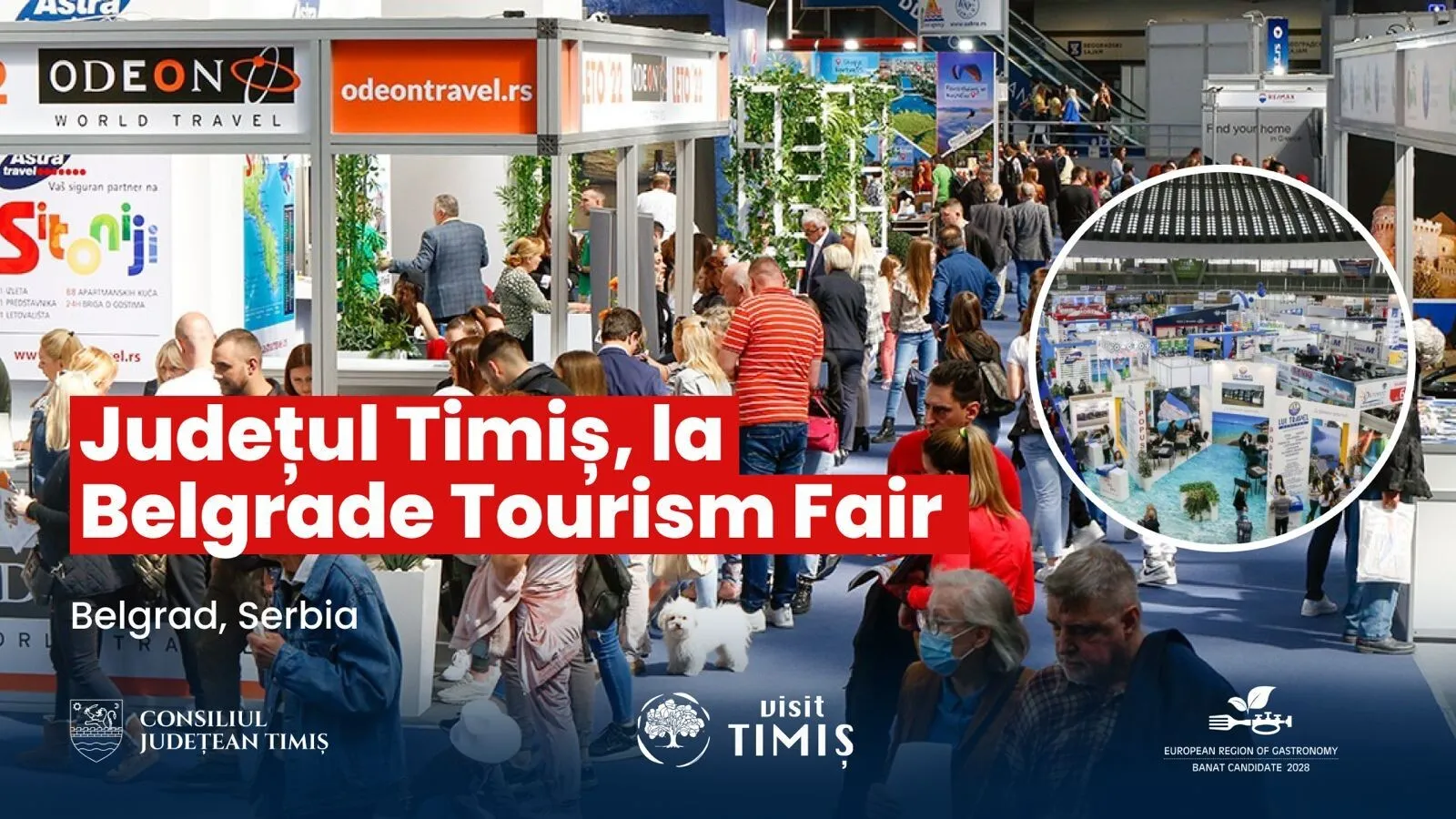 Județul Timiș la Belgrade Tourism Fair