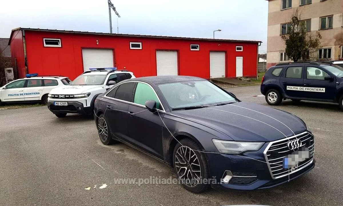 VIDEO Explozie de mașini furate la graniță: numărul s-a dublat în 2026. Zeci de cazuri, inclusiv autoturisme de lux