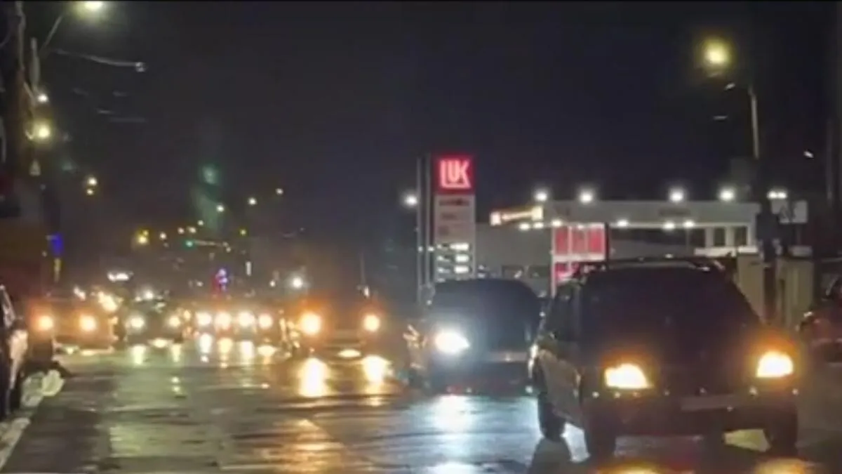 Protest cu „viteza melcului” la Pitești: șoferii, revoltați de scumpirea carburanților. Cum au reacționat polițiștii