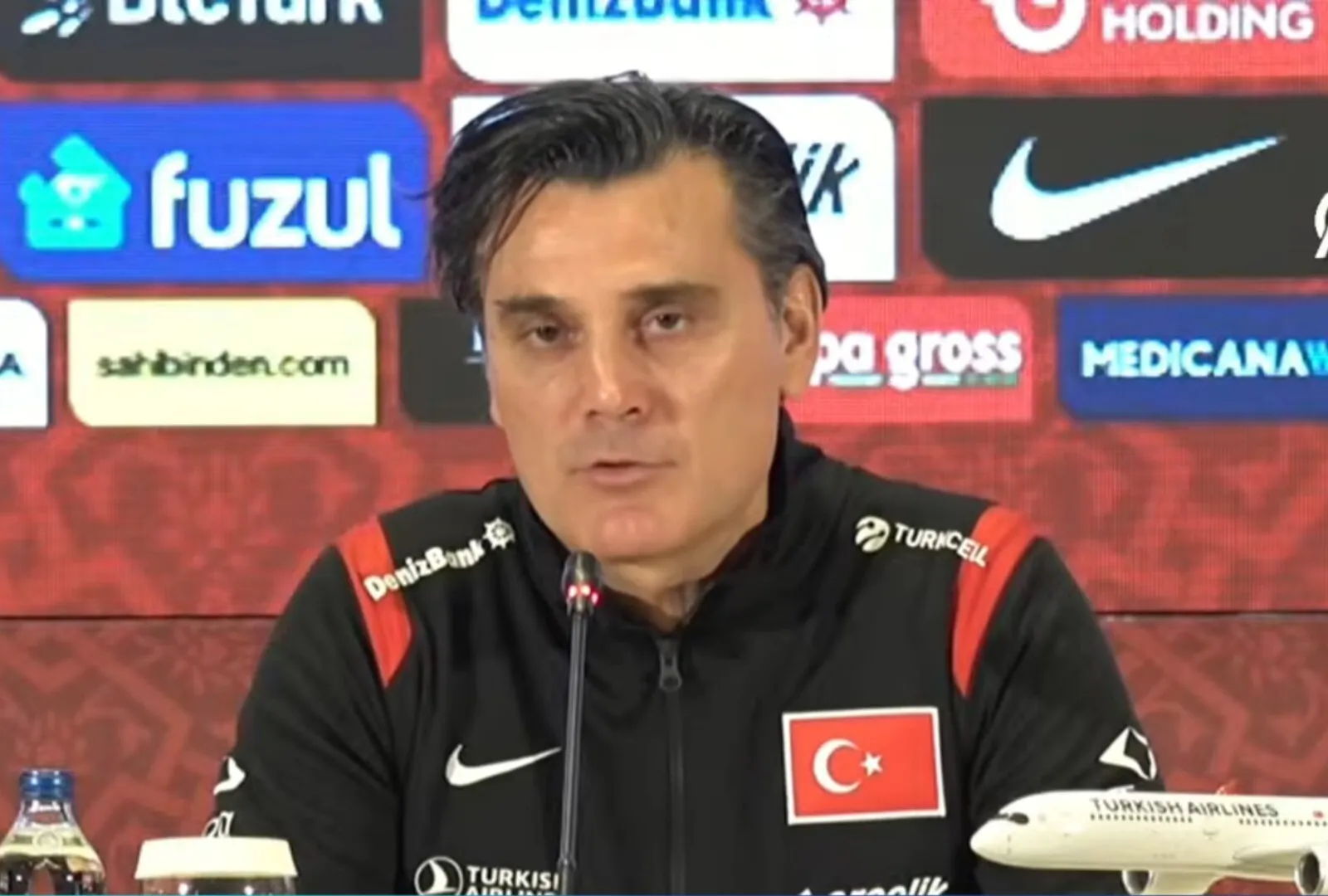 VIDEO Vincenzo Montella: 'Avem un mare respect şi o mare afecţiune pentru Mircea Lucescu'