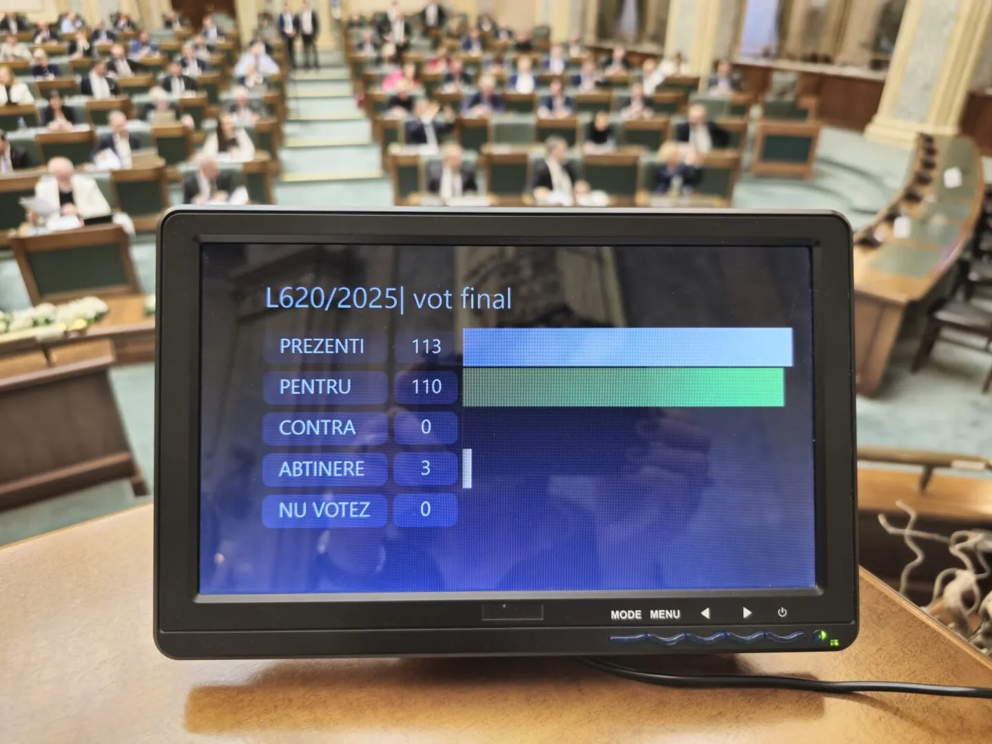 Senatul adoptă măsuri pentru reducerea duratei proceselor penale. Diana Tușa: 'Le mulțumesc tuturor colegilor pentru sprijinul acordat victimelor infracțiunilor'