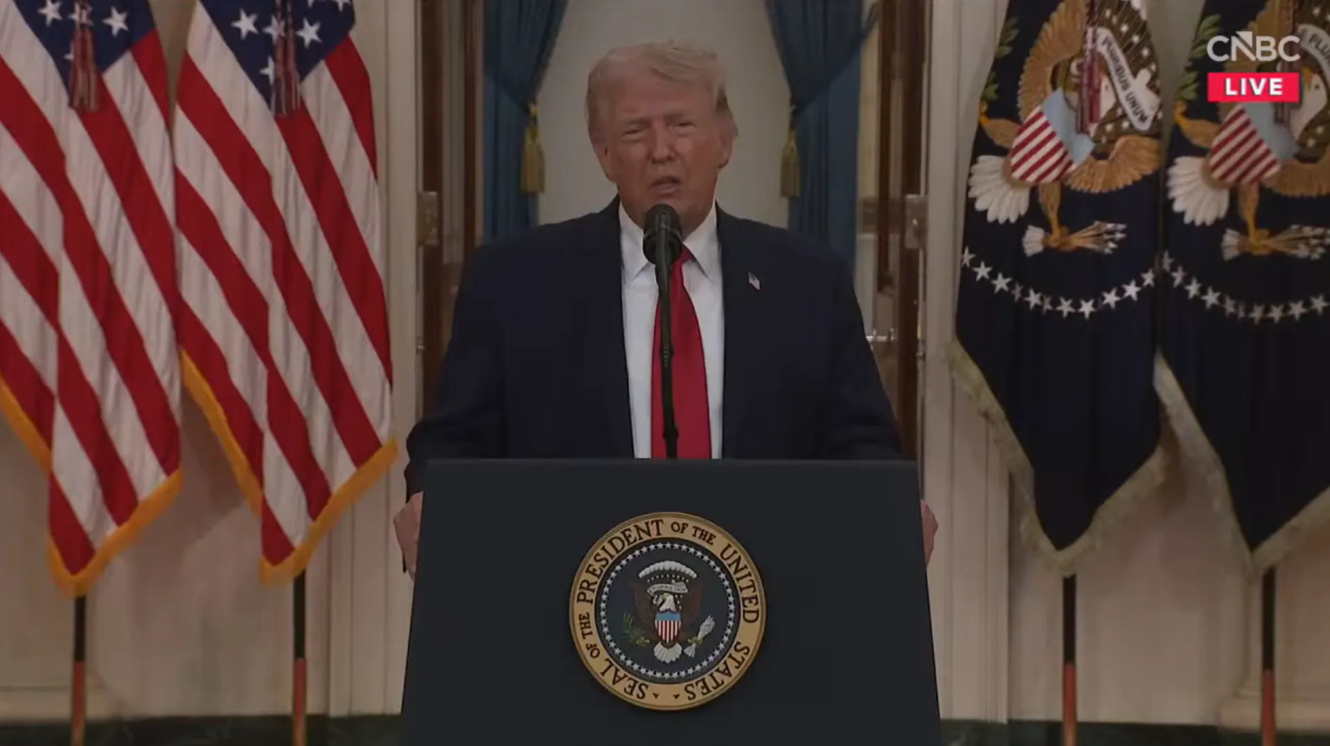 Trump, primul discurs oficial de la Casa Albă despre războiul cu Iranul: între promisiuni de pace și amenințarea de a trimite Iranul 'înapoi în epoca de piatră'