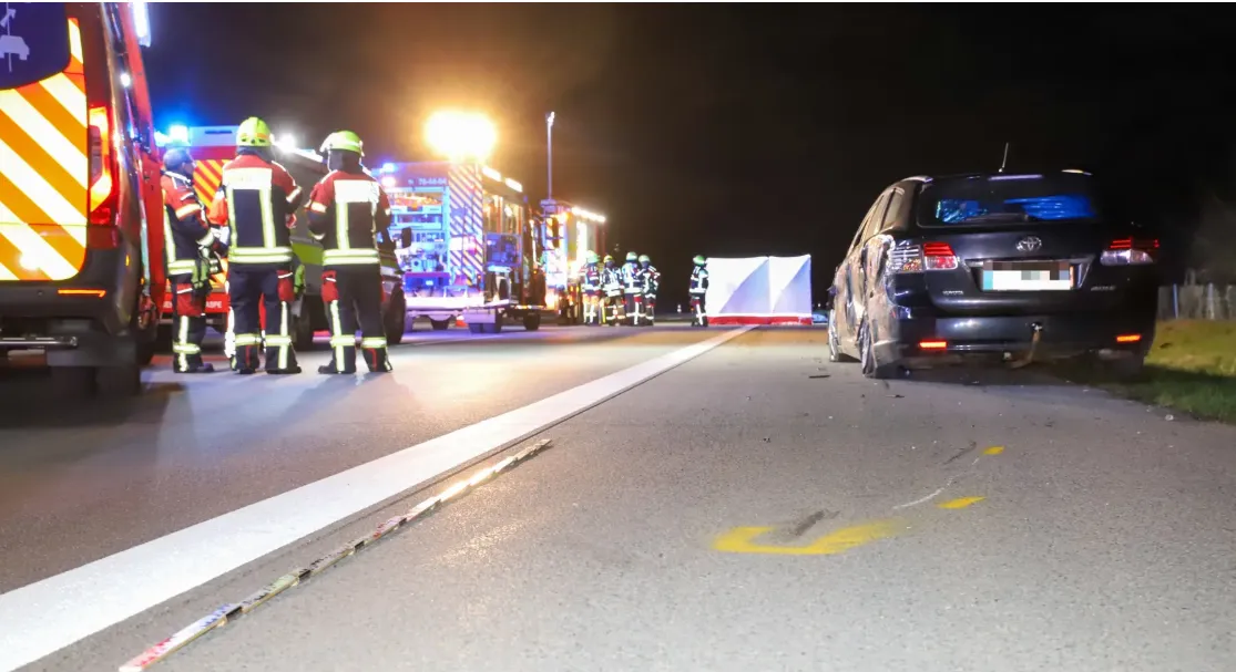 Final cumplit pentru un român în Germania: A fost spulberat pe autostradă după ce mașina i-a rămas fără combustibil