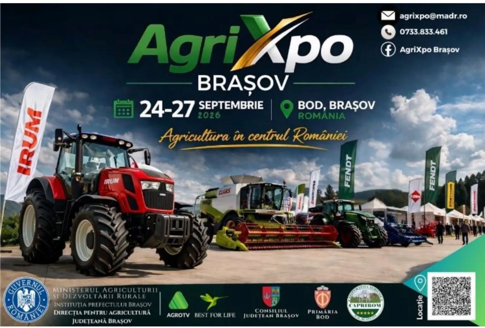 Mihaela Neagu sustine organizarea expoziției AgriXpo Brasov 2026