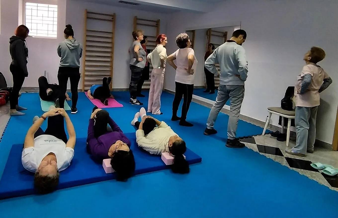 sedinta de kinetoterapie la AREBA sedinta de kinetoterapie la AREBA