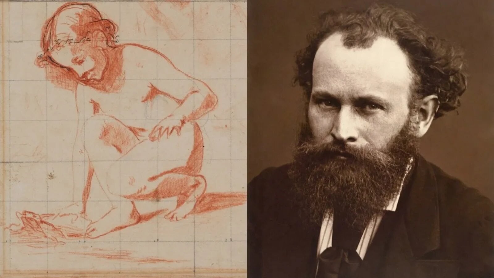 Un desen necunoscut până acum ar putea fi opera pictorului francez Édouard Manet