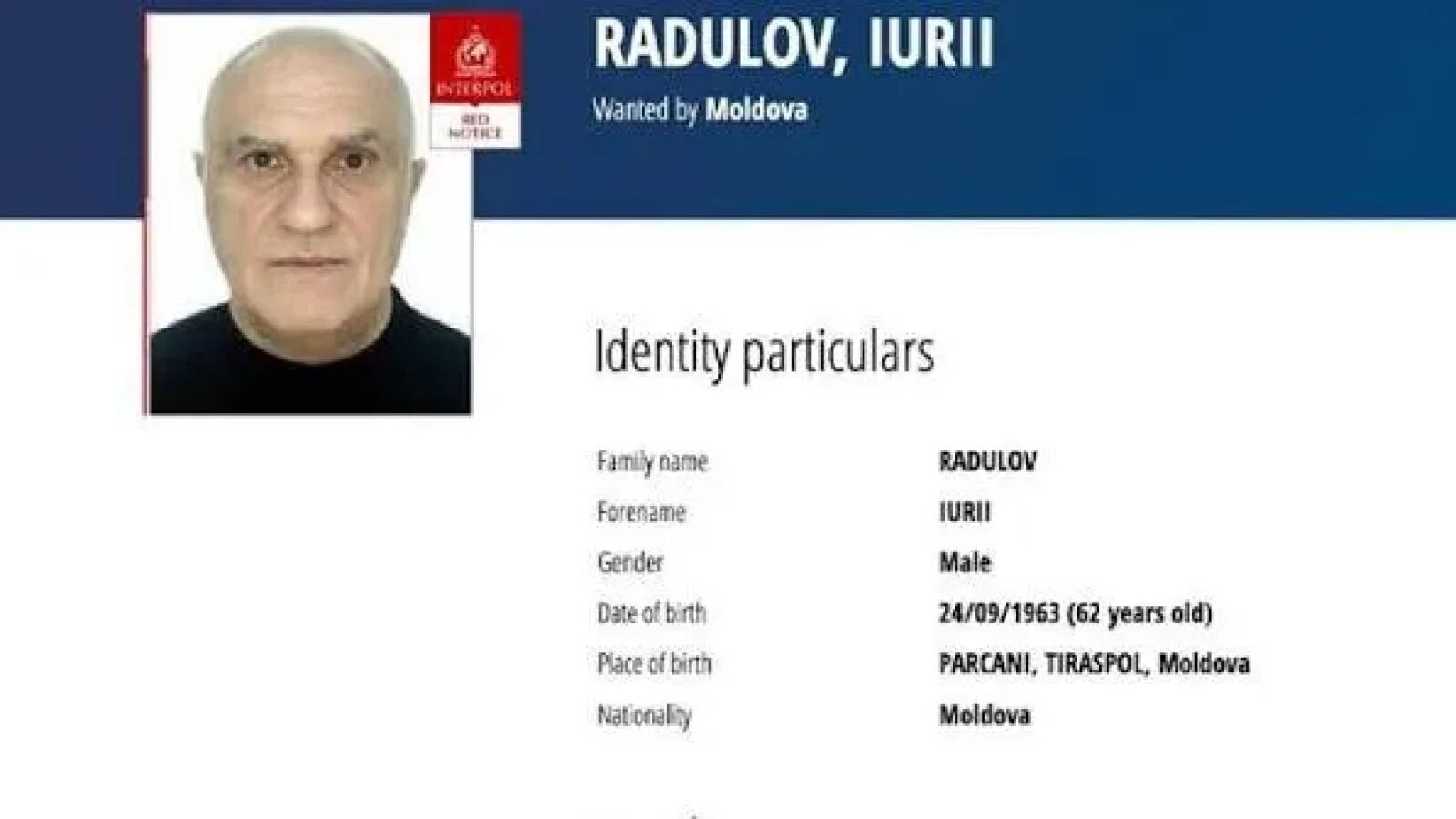 Unul dintre cei mai temuți interlopi din Republica Moldova, prins în Turcia. Legătura lui „Babior” cu România și Sandu Geamănu
