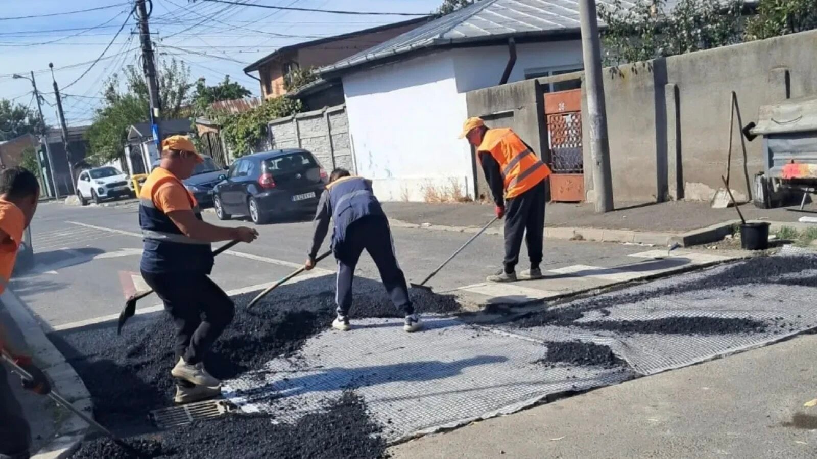 Lucrări de îmbunătățire a infrastructurii pe străzile Istrate Oprea și Spiralei